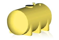 Overground Horizontal GRP cisterns