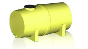 Overground Horizontal Drinking water vats